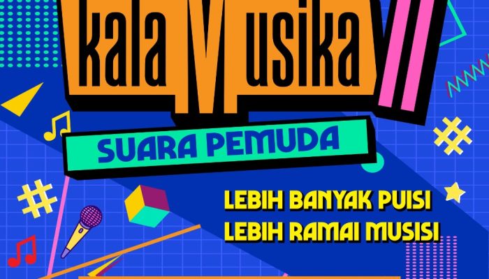 Semarak Sumpah Pemuda Digelar Panggung KalaMusika 21-22 Oktober 2022