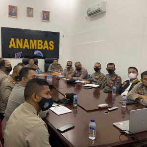 Evaluasi Dan Analisa Satker, Kapolres Anambas Gelar Opsnal