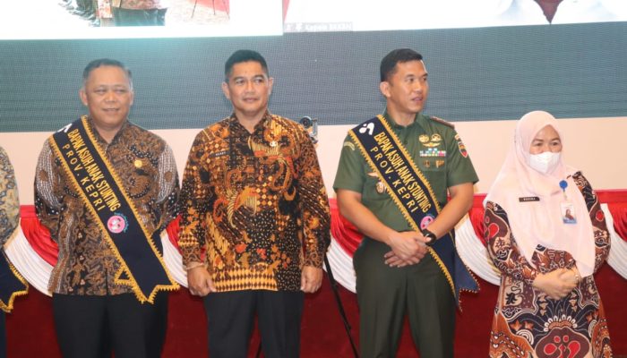 Dandim 0315/Tanjungpinang Dikukuhkan Bapak Asuh Stunting 