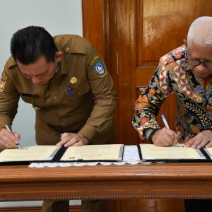 Gubernur Ansar Tandatangani Kesepakatan Bersama Dengan PT Mutu Agung Lestari