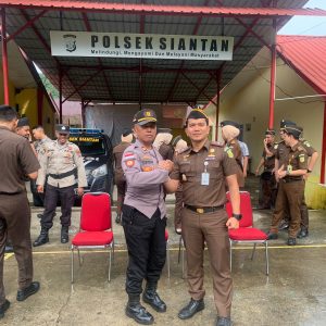 Program Quick Win Presisi, Polsek Siantan Apel Gabungan Bersama Cabjari Natuna