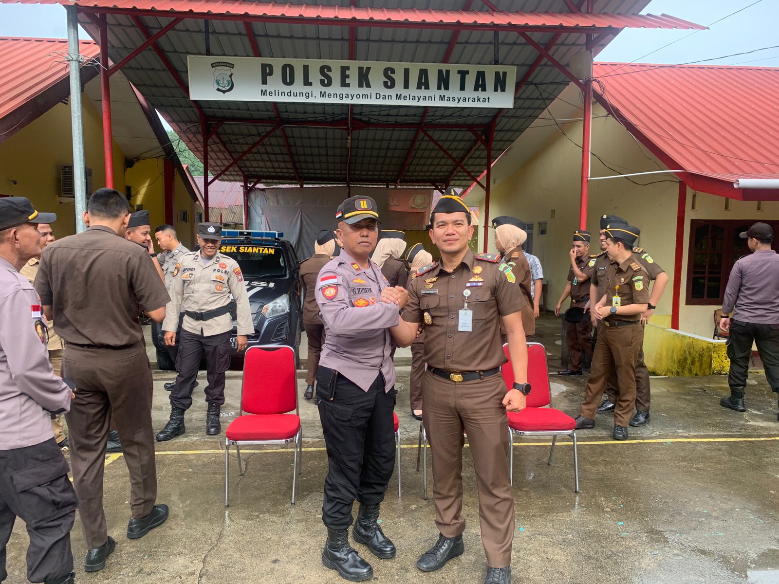 Program Quick Win Presisi, Polsek Siantan Apel Gabungan Bersama Cabjari Natuna