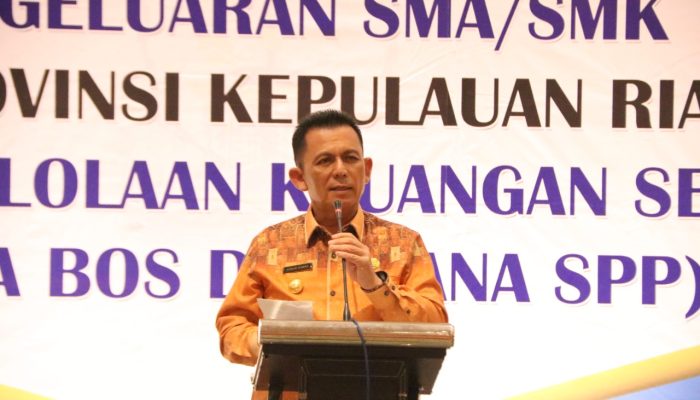 Gubernur Buka Kegiatan Asistensi Bagi Bendara Sekolah SMA/SMK Se-Kepri