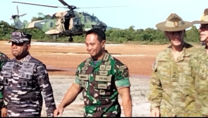 TNI AL Dan Royal Australian Navy Latihan Bersama Serbuan Amfibi Di Dabo Lingga