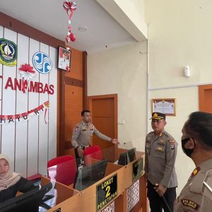 Wujudkan Zero Complain, Kapolres Anambas Cek Pelayanan Samsat Anambas