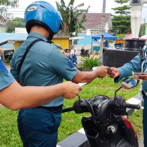 POM Lantamal IV Batam Laksanakan Opsgaktib “Waspada Wira Pari” TW IV Tahun 2022
