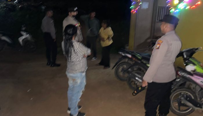 Polsek Palmatak Laksanakan Giat KRYD Sasaran Tempat Keramaian