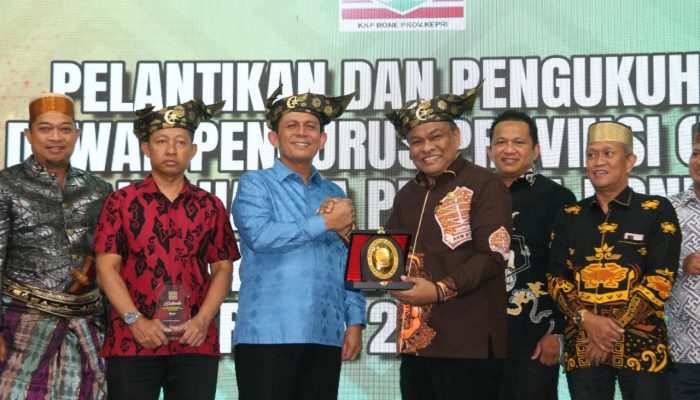 Pengukuhan KKP Bone Provinsi Kepri 2022-2027, Gubernur Ansar Ajak Sinergi Bangun Kepri