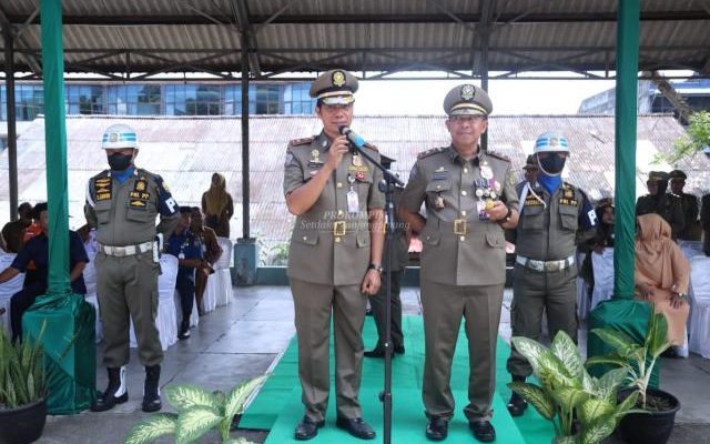 Sertijab Kasatpol PP Tanjungpinang, Abdul Kadir Ibrahim Gantikan Ahmad Yani