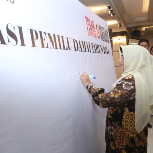 Deklarasi Pemilu Damai 2024, Rahma Imbau Tolak Politik Uang