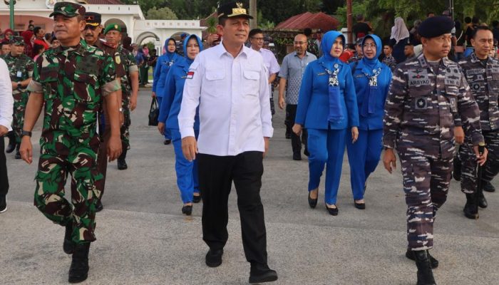 Atraksi Genderang Suling Gita Jala Taruna AAL Pukau Masyarakat Tanjungpinang