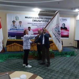 Erris Napitupulu Terpilih Aklamasi jadi Ketua SMSI Sumut 2022-2027