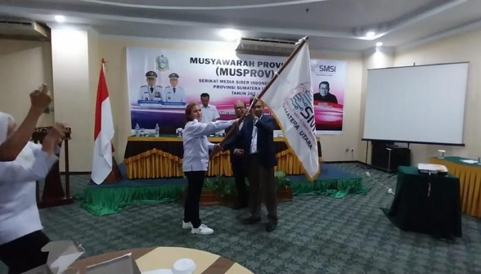 Erris Napitupulu Terpilih Aklamasi jadi Ketua SMSI Sumut 2022-2027