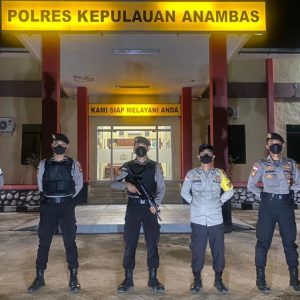Pasca Ledakan Bom Bunuh Diri, Polres Kepulauan Anambas Memperketat Penjagaan