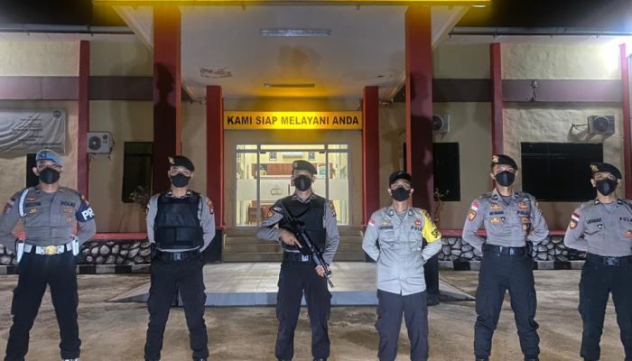 Pasca Ledakan Bom Bunuh Diri, Polres Kepulauan Anambas Memperketat Penjagaan