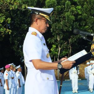 Danlantamal IV Batam Pimpin Sertijab 4 Jabatan Strategis