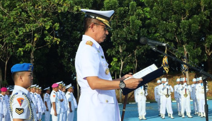 Danlantamal IV Batam Pimpin Sertijab 4 Jabatan Strategis