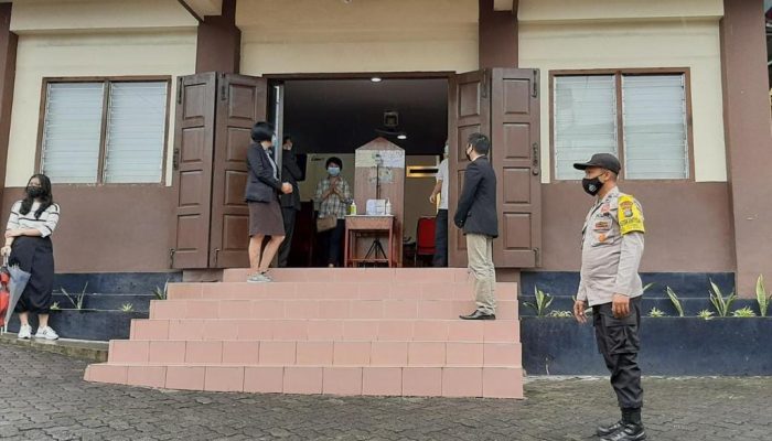 Jelang Nataru, Polresta Tanjungpinang Perketat Pengamanan Gereja