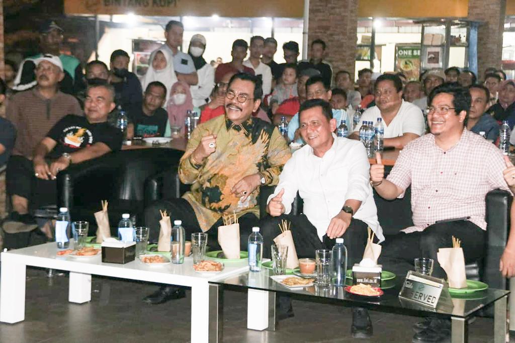 Ansar Ahmad – Soerya Respationo Nonton Final Piala Dunia 2022 Bersama Masyarakat Batam