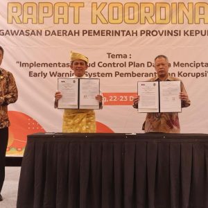 Cegah KKN, Gubernur Ansar Buka Rakor Pengawasan Daerah Pemprov Kepri
