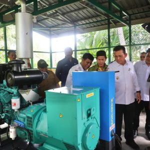 Pengaliran Listrik 3 Pulau Hinterland Di Batam Diresmikan Gubernur Ansar