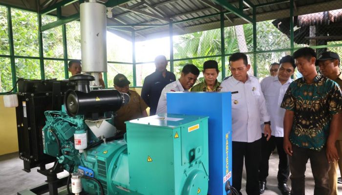 Pengaliran Listrik 3 Pulau Hinterland Di Batam Diresmikan Gubernur Ansar