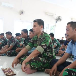 Sambut Tahun Baru 2023, Lanud RHF Tanjungpinang Gelar Doa Bersama