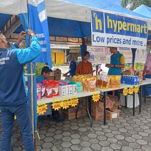 Kerjasama Distributor, Bazar Pangan Murah Diminati Warga