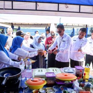 Rahma Launching Dapur Sehat Atasi Stunting Di Kampung Bulang Tanjungpinang