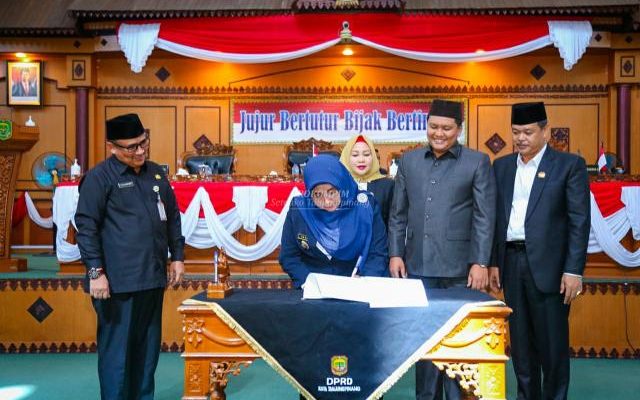 Ranperda APBD TA 2023 Disetujui,  Pendapatan Pemko Tanjungpinang Rp957,18 Miliar