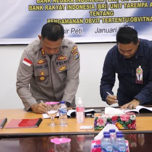 Polres Kepulauan Anambas Tandatangani MoU Dengan Bank BRI, BNI, BSI, Riau Kepri Syariah 