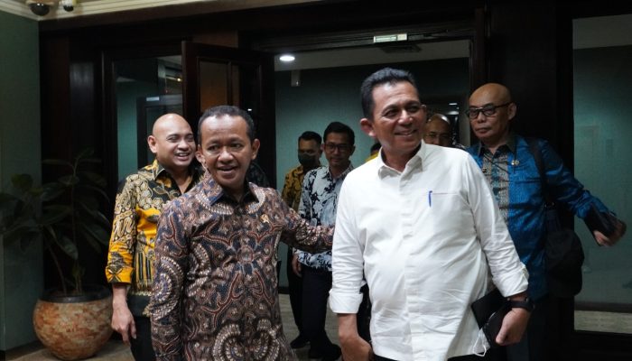 Gubernur Ansar Temui Menteri Investasi  Bahas Rencana Investasi EBT di Kepri