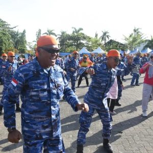 Hari Jadi Tanjungpinang Ke-239, Lanud RHF Tampilkan 3 Tarian Hibur Warga