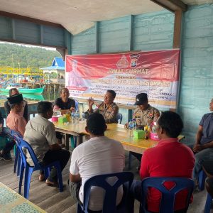 Dengar Keluhan Warga, Kapolres Anambas Gelar “Jumat Curhat” Di Kuala Maras