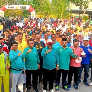 Jalan Santai HAB Kemenag RI, Ansar Ingatkan Pentingnya Jaga Toleransi dan Moderasi Beragama