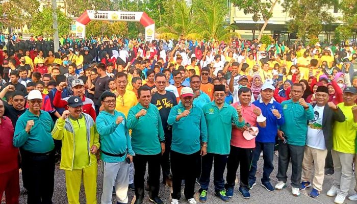 Jalan Santai HAB Kemenag RI, Ansar Ingatkan Pentingnya Jaga Toleransi dan Moderasi Beragama