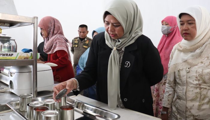 Dewi Ansar Tinjau Lokasi Sterilisasi Produk UMKM Kepri di Batam Center