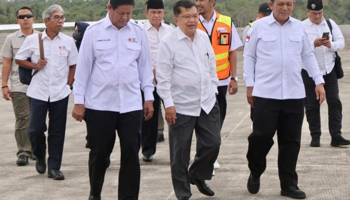 Ketum PMI H.M. Jusuf Kalla Tiba di Kepri, ini Agendanya