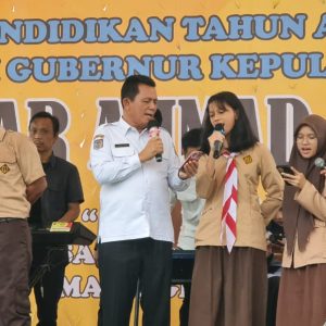Gubernur Ansar Resmikan Bangunan Gedung DAK 2 Lantai SMAN 8 Batam