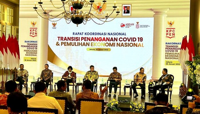 Gubernur Ansar Paparkan Strategi Penanganan Covid19 di Kepri Dihadapan Presiden dan Para Menteri