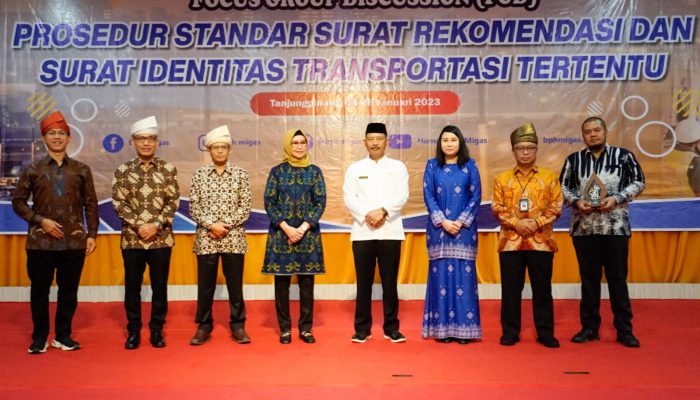 Sekda Adi Hadiri FGD Prosedur standar Surat Rekomendasi dan Surat Identitas Transportasi Tertentu