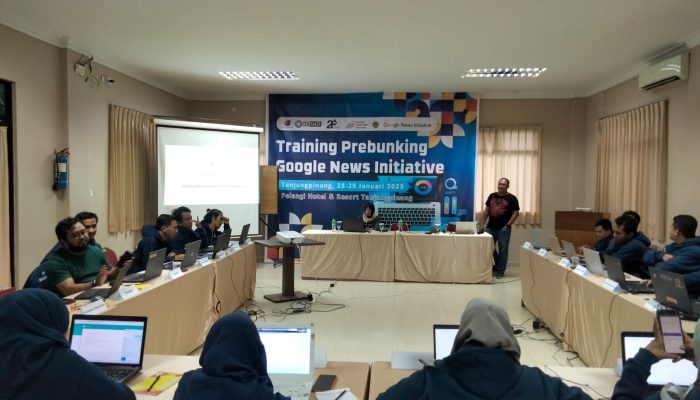 25 Jurnalis Ikuti Training Pre-Bunking yang Digelar Aji Tanjungpinang