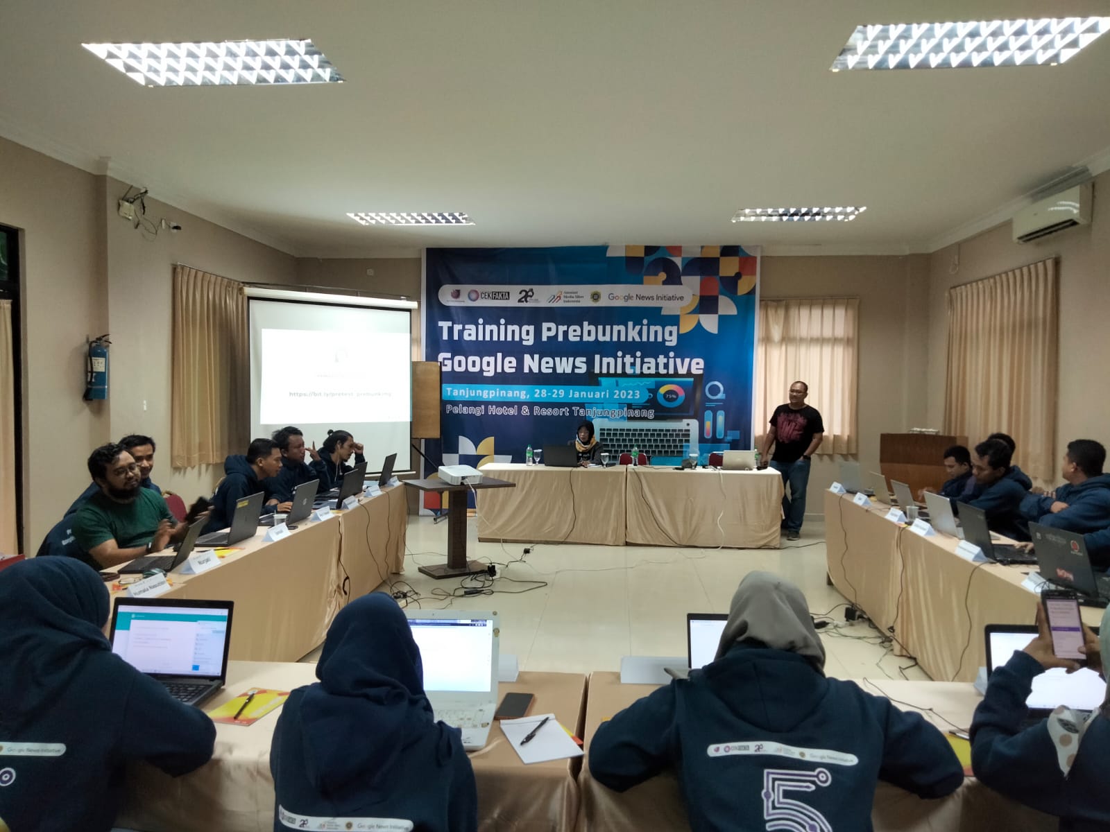 25 Jurnalis Ikuti Training Pre-Bunking yang Digelar Aji Tanjungpinang