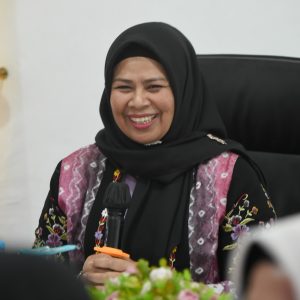 Dewi Ansar Terima Audiensi Jajaran Kantor Bahasa Kepri Bahas Tentang Literasi