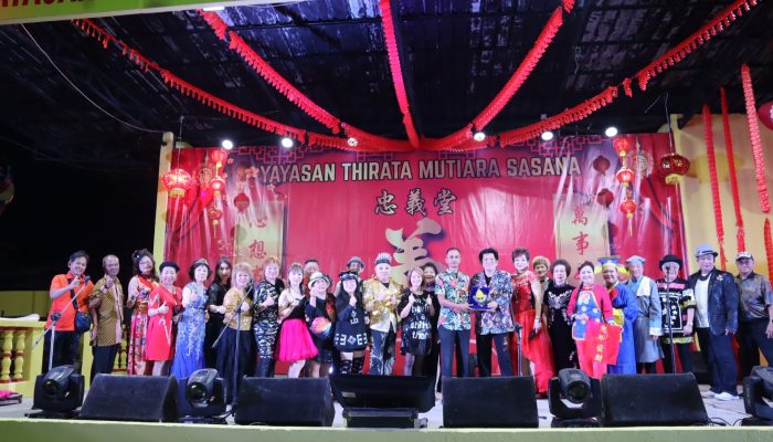 Semarak Perayaan Ulang Tahun Vihara Yayasan Thirata Mutiara Sasana Ke-22, Datangkan 26 Penyanyi Singapura