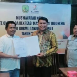 Terpilih Aklamasi, Novaliandri Fathir Pimpin KORMI Tanjungpinang 