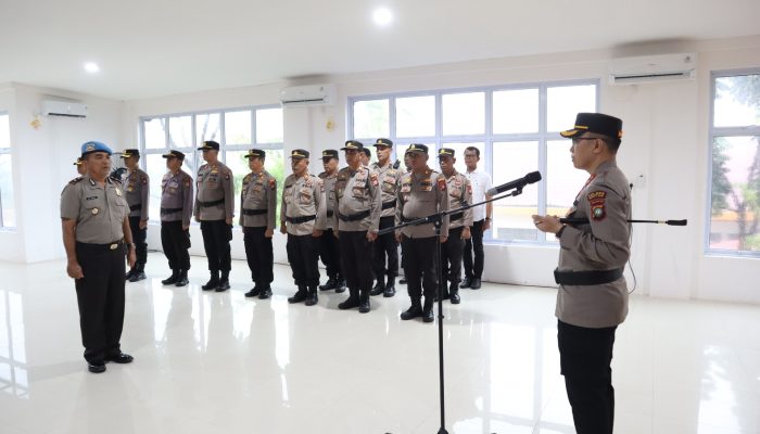 Kompol A.G Rambe Mendapat Kenaikan Pangkat Pengabdian Di Polres Bintan