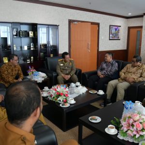 Terima Kunjungan Komisioner Bawaslu Kepri, Gubernur Ansar Berharap Pesta Demokrasi Berjalan Lancar