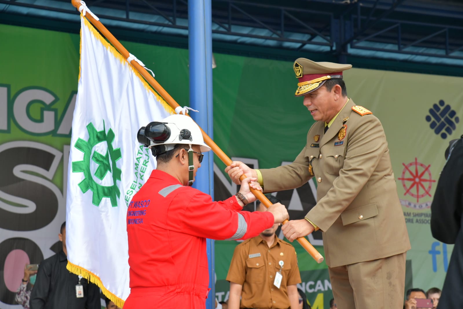 Gubernur Ansar Jadi Pembina Apel Kegiatan Bulan K3 Nasional Tingkat Provinsi Kepri