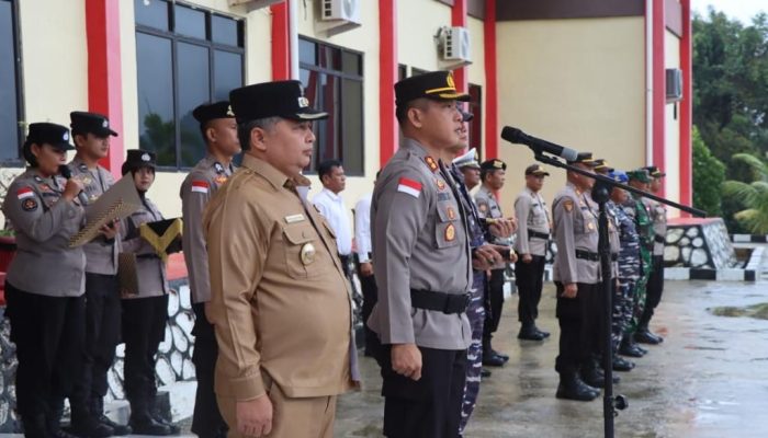 Apel Gelar Pasukan Operasi Keselamatan Seligi 2023 Di Polres Anambas